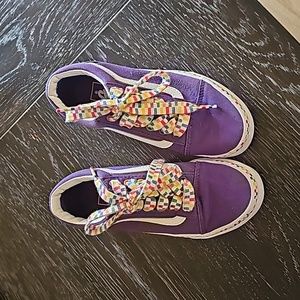 VANS little kids Purple size 1
